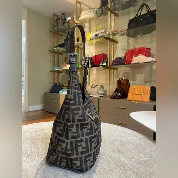 Fendi - Vintage- Zucca Mia Shoulder Bag